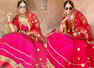 Hina Khan's pink and red bridal lehenga is breaking the internet
