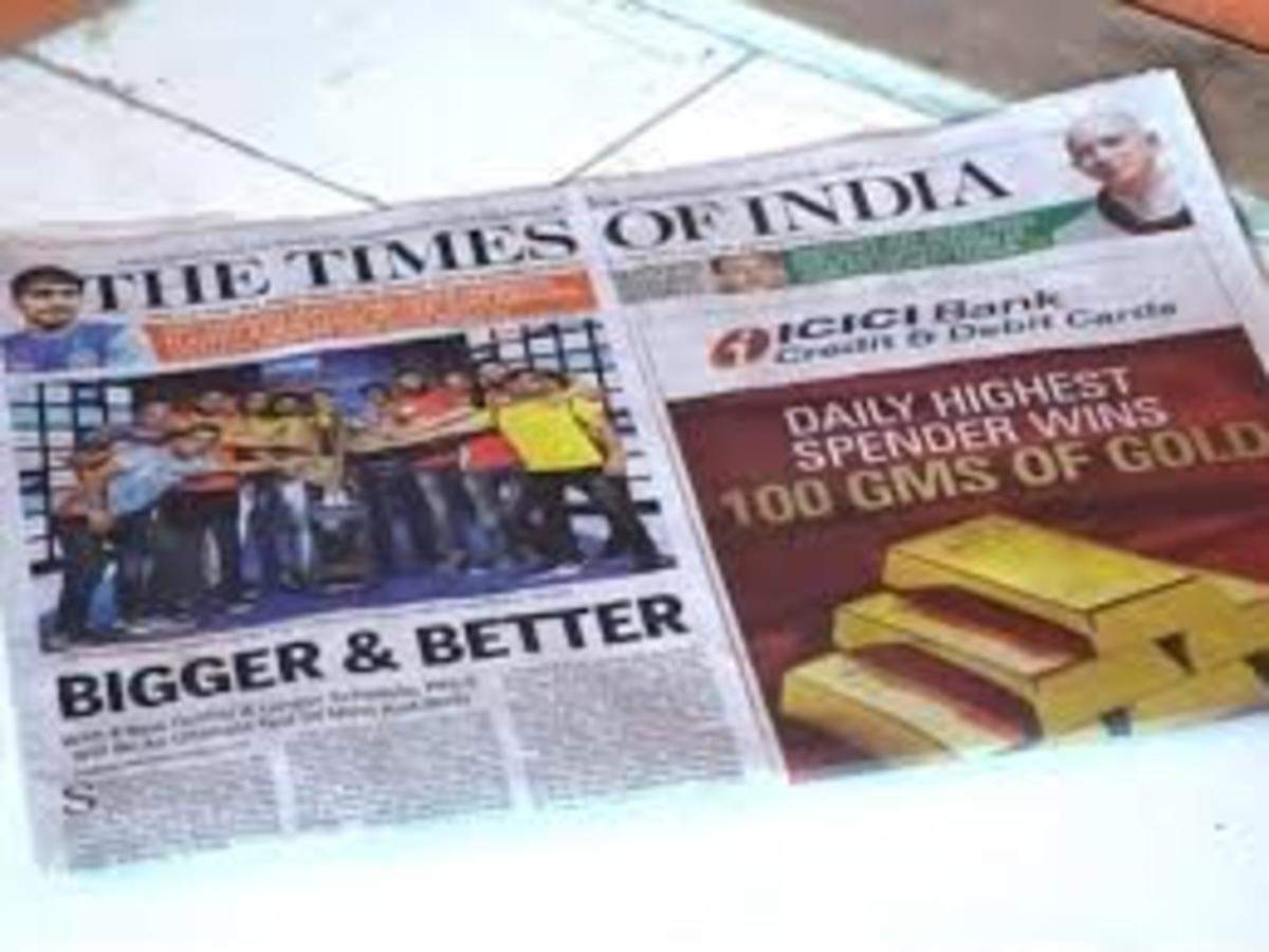 Covid 19 Pandemic Role Of Newspapers In Combating Misinformation India News Times Of India