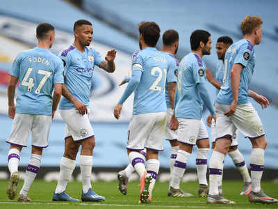 Gabriel Jesus ends goal drought as Man City crush Newcastle