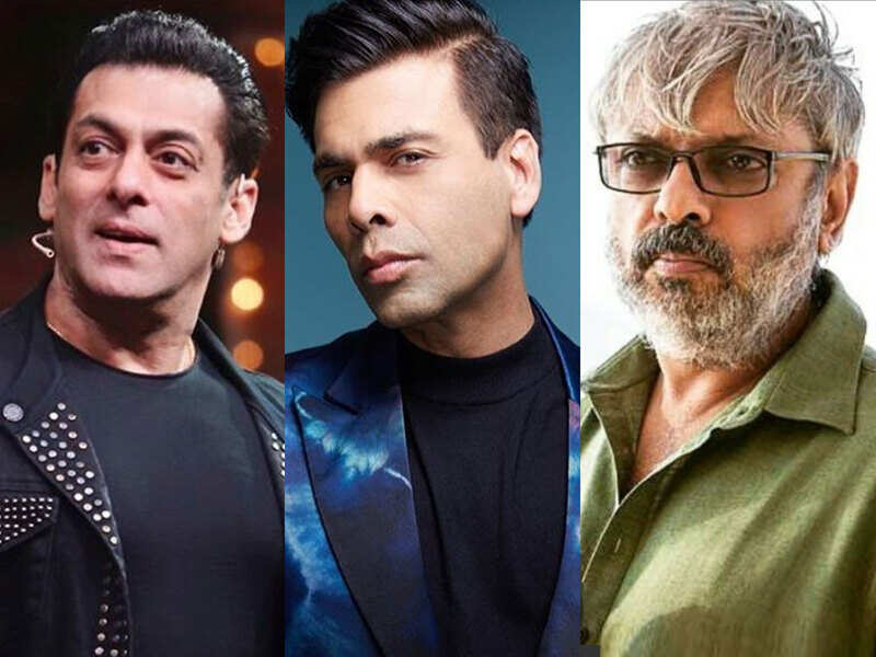 Photo: Salman Khan, Karan Johar, Sanjay Leela Bhansali Instagram