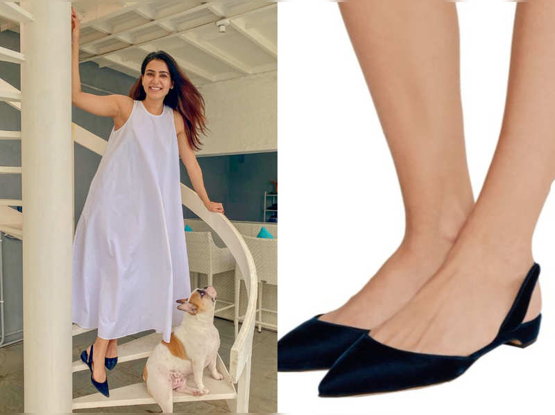 The price of Samantha Akkinenis velvet flats is more than your entire monsoon wardrobe