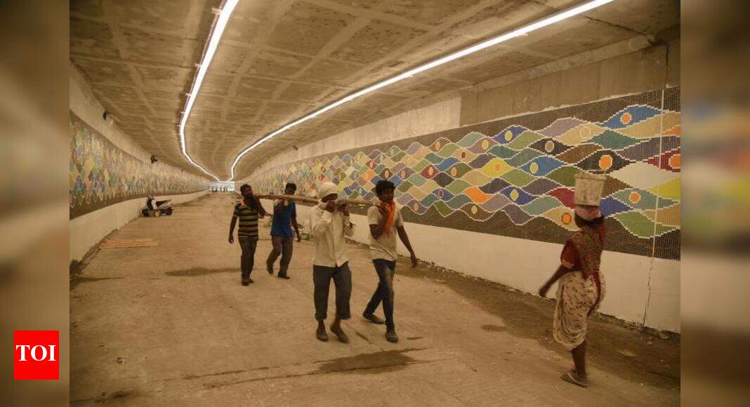 Manish Nagar RUB, ROB opening to take time Nagpur News Times of India