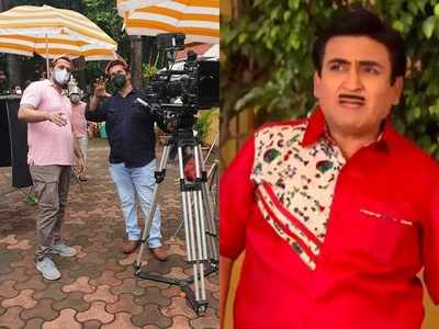 Taarak Mehta Ka Ooltah Chashmah's shoot begins; Priya Ahuja asks her director hubby Malav Rajda to stay safe