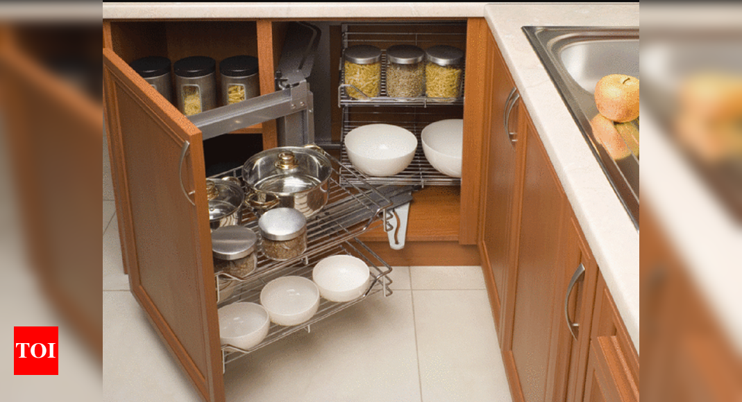 A modular kitchen bin design is the ultimate organization hack for