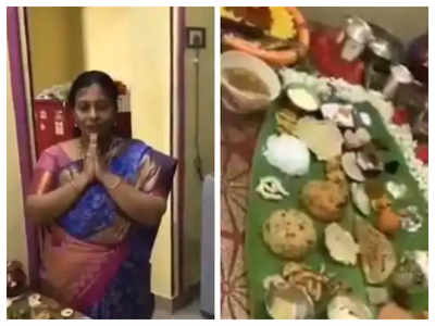 This woman from Andhra prepared 67 dishes for her visiting son-in-law & Twitteratis are stunned