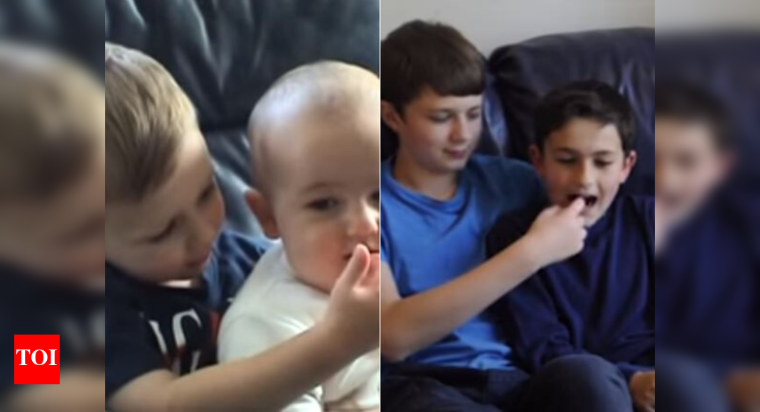 ‘Charlie bit me’ brother duo is older and back! Times of India