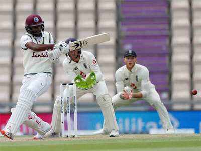 Kraigg Brathwaite. (Reuters Photo)