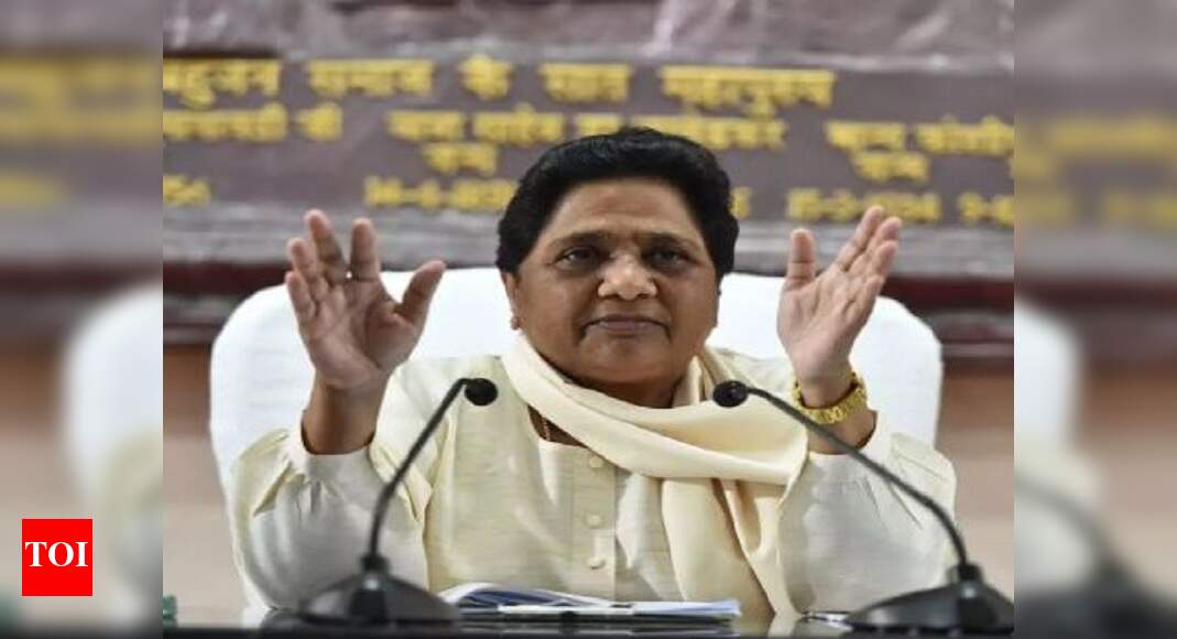 Mayawati demands probe by SC panel | Lucknow News - Times of India