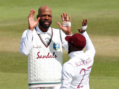 1st Test: Chase double keeps West Indies on top against England