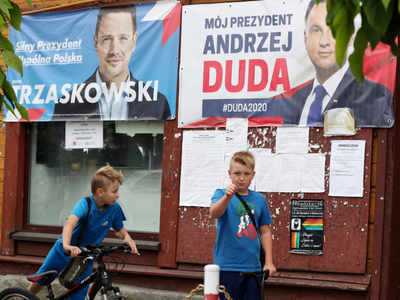 Poland holds momentous, tight presidential election runoff