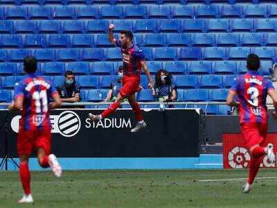 Eibar beat Espanyol to pull clear of relegation zone