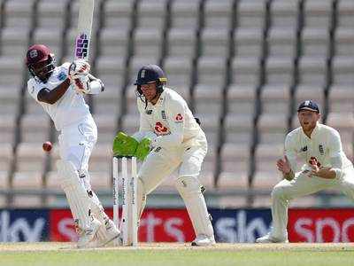 1st Test: Blackwood shines as West Indies close on victory