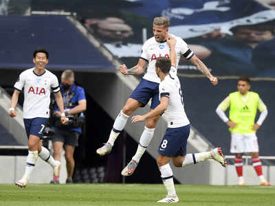 EPL: Alderweireld seals Tottenham victory over Arsenal