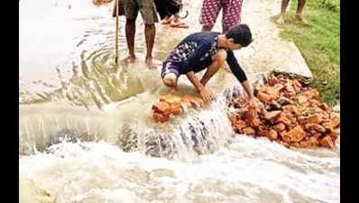 Flood-like situation in many north Bihar districts