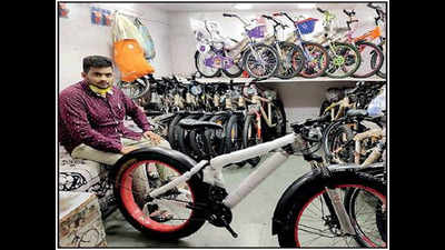 Cycle sales soar in Jaipur, stocks run out in most stores