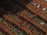 25 aerial images of the pandemic-hit world