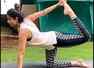 Shilpa shares glimpse of her morning workout
