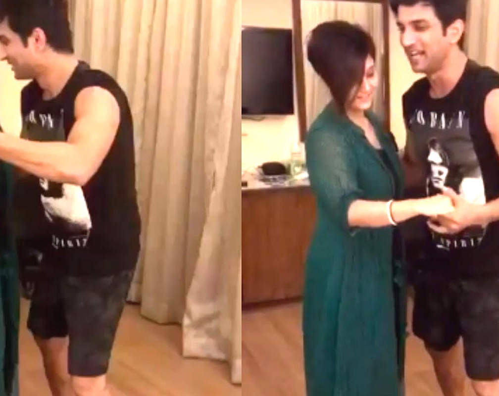 
This unseen video of Sushant Singh Rajput shaking a leg with Swastika Mukherjee will leave you speechless
