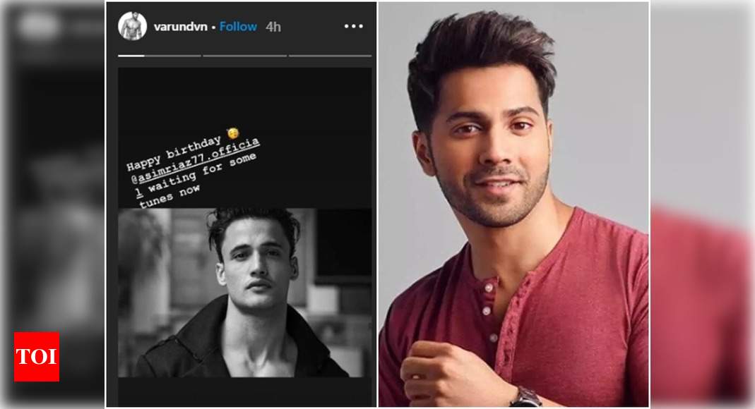 Bigg Boss 13's Asim Riaz's Main Tera Hero co-star Varun Dhawan has the ...