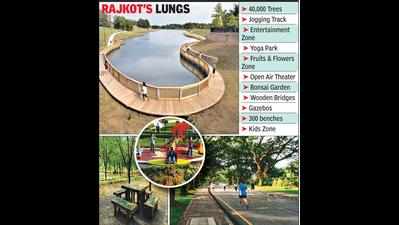 Urban forest within Rajkot city to help citizens breathe easy