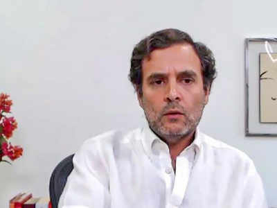 Large part of media captured by Fascist interests: Rahul