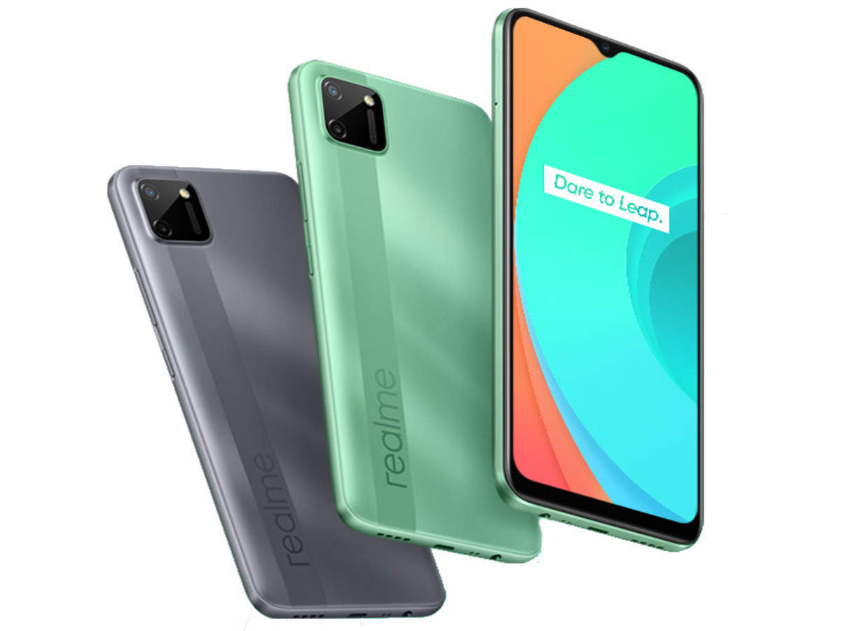Realme C11 Launch Price Realme C11 With 5 000 Mah Battery Dual Camera Launched At Rs 7 499 Times Of India