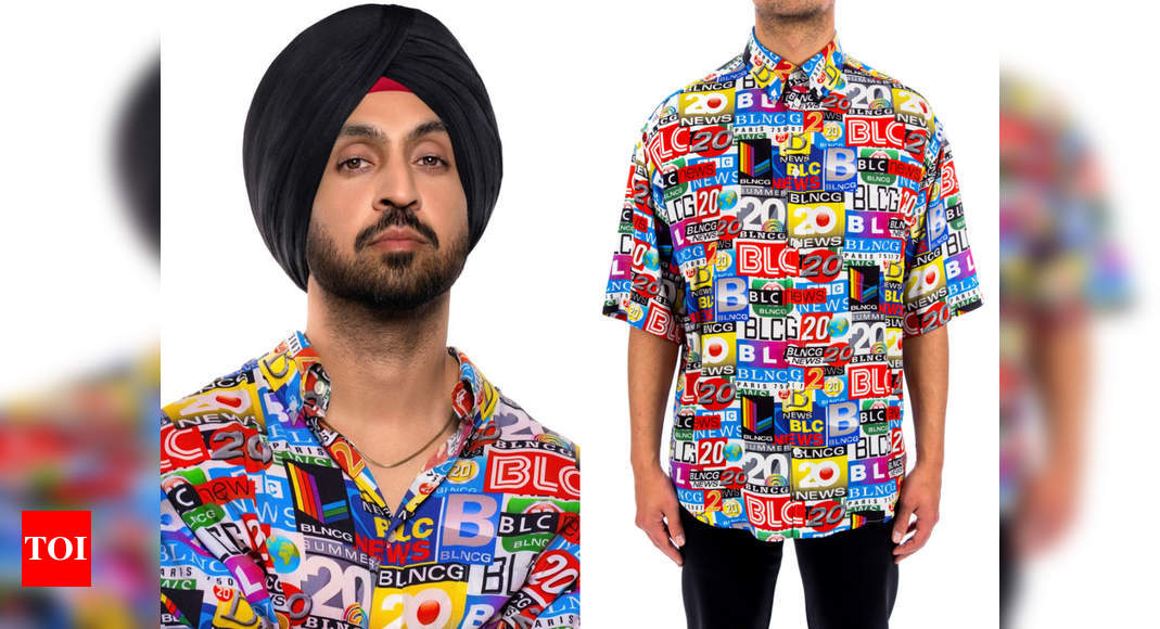 diljit dosanjh balenciaga shirt