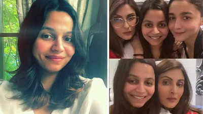 Alia Bhatt Neetu Kapoor And Riddhima Are All Hearts For Shaheen Bhatt S New Haircut Hindi Movie News Times Of India