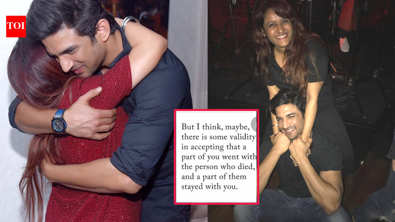 Late Sushant Singh Rajput’s close friend Rohini Iyer gets teary-eyed ...