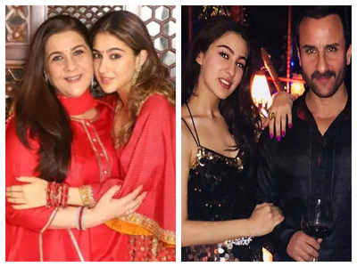 Throwback time! Sara Ali Khan reveals she has inherited THESE from her parents Saif Ali Khan and Amrita Singh