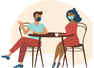 I miss my partner despite being by his side all the time! Can you relate?