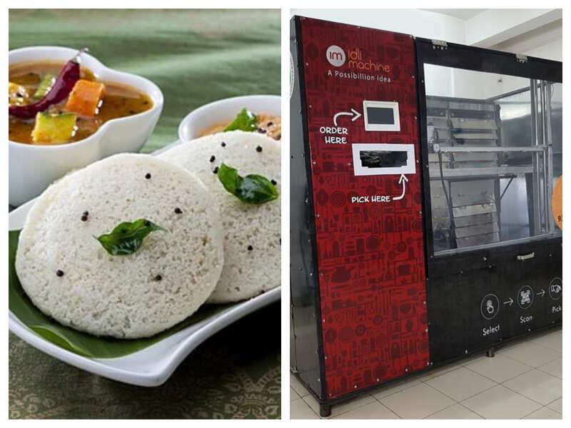 Hyderabad couple develops first ever Idli vending machine Times of India