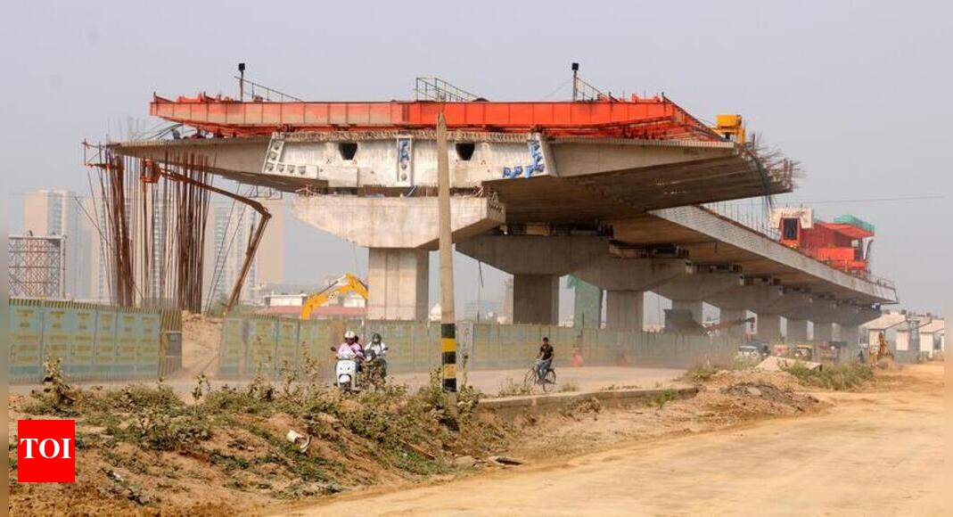 First elevated highway on single pillar support stares at a year’s