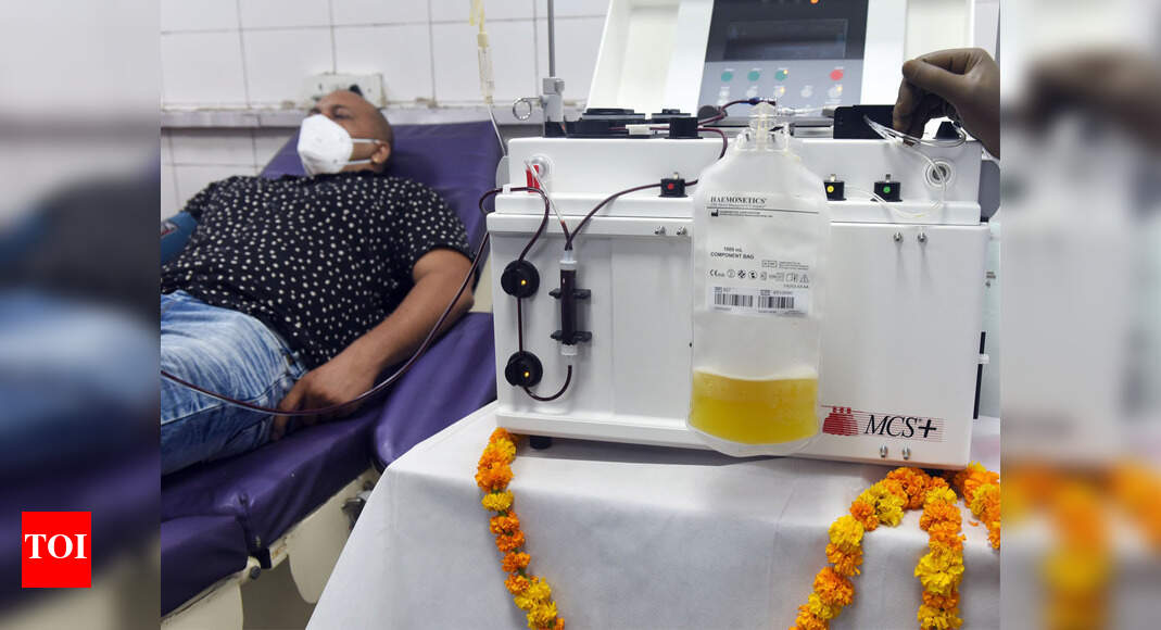 Covid-recovered float plasma association in Hyderabad | Hyderabad News ...