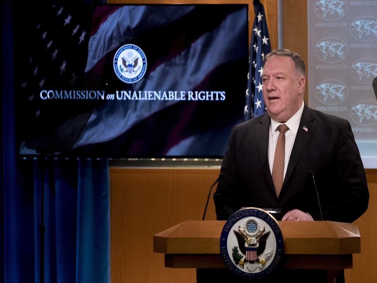 mike pompeo: it's time to push back against challenge posed by china | world news - times of india