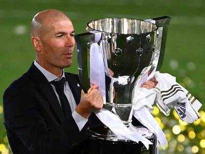 Zinedine Zidane is a 'blessing from heaven', says Real Madrid president