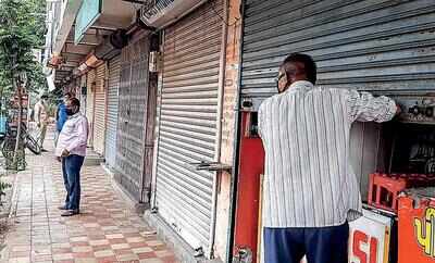 Shops in Chhani village being shut due to spike in cases