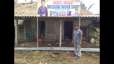 Odisha: Plumber airlifted by Sonu Sood opens shop in actor's name