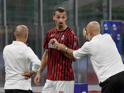 AC Milan coach brushes off Ibrahimovic's angry reaction to substitution