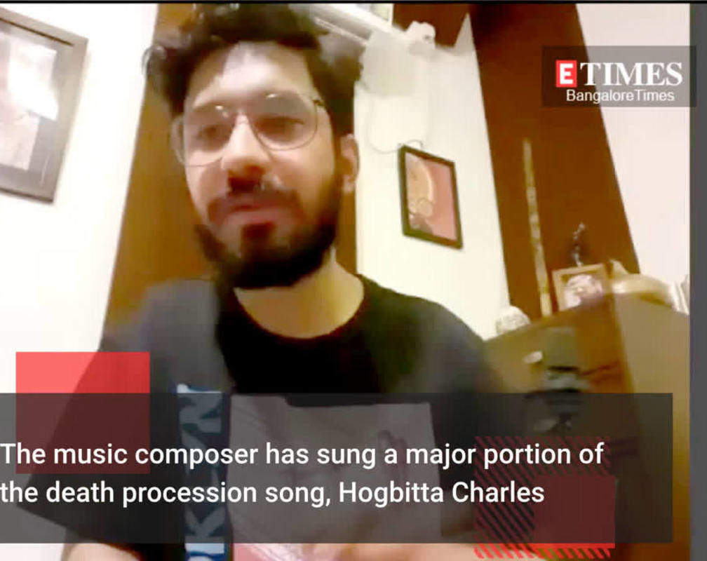 
Watch Vasuki Vaibhav sing a few lines of Hogbitta Charles
