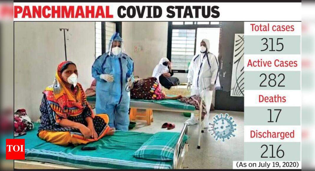 Covid care centre set up in Godhra mosque Vadodara News Times of India