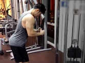 Horseshoe triceps finisher