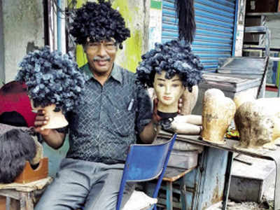 In Chennai, cine wigmaker now dresses up 'corona devils' | Chennai News -  Times of India