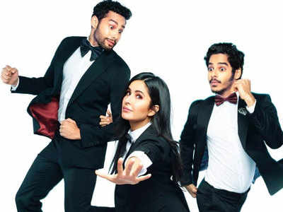 'Phone Bhoot': Hrithik Roshan, Tiger Shroff and other B-town stars wish Katrina Kaif, Siddhant Chaturvedi, Ishaan Khatter for their horror-comedy