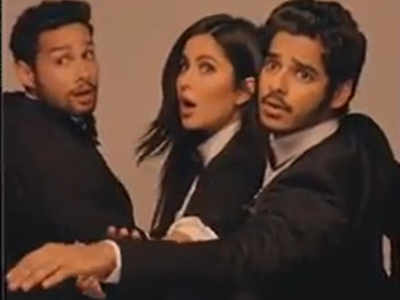 Katrina Kaif posts hilarious BTS videos from the first look shoot of ‘Phone Bhoot’