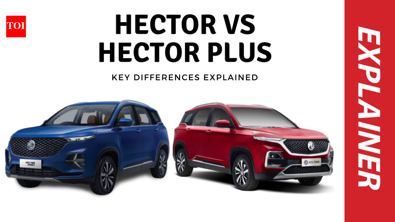 MG Hector Plus vs Hector: Key differences explained