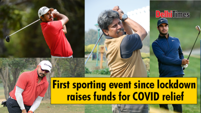 First sporting event since lockdown raises funds for COVID relief