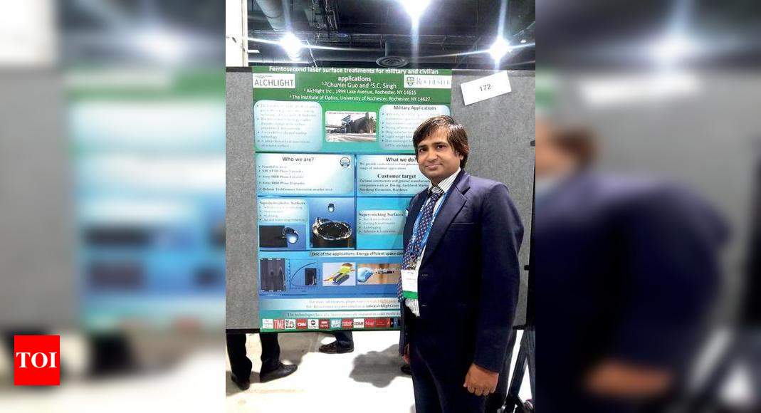 AU alumnus’ innovation to purify water promises relief globally - Times of India