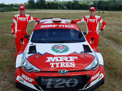 India's Team MRF set for maiden European Rally Championship season