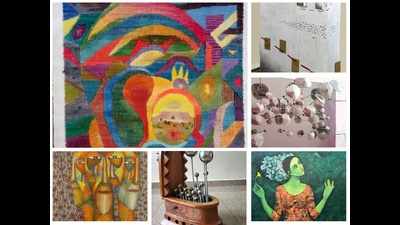 Artists gather online to exhibit their creativity